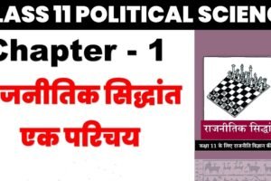 Chapter 1: राजनीतिक सिद्धान्त ( Political Theory )