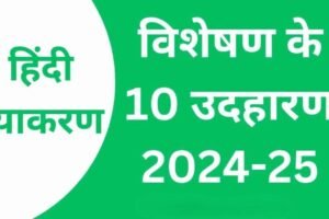 हिंदी व्याकरण : विशेषण ( Best Solution )