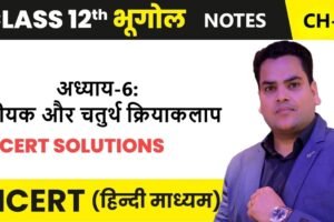 अध्याय-6: तृतीयक और चतुर्थ क्रियाकलाप