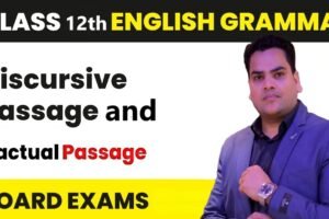 Passage: Discursive and Factual passage